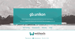 Desktop Screenshot of gb.unikon.com
